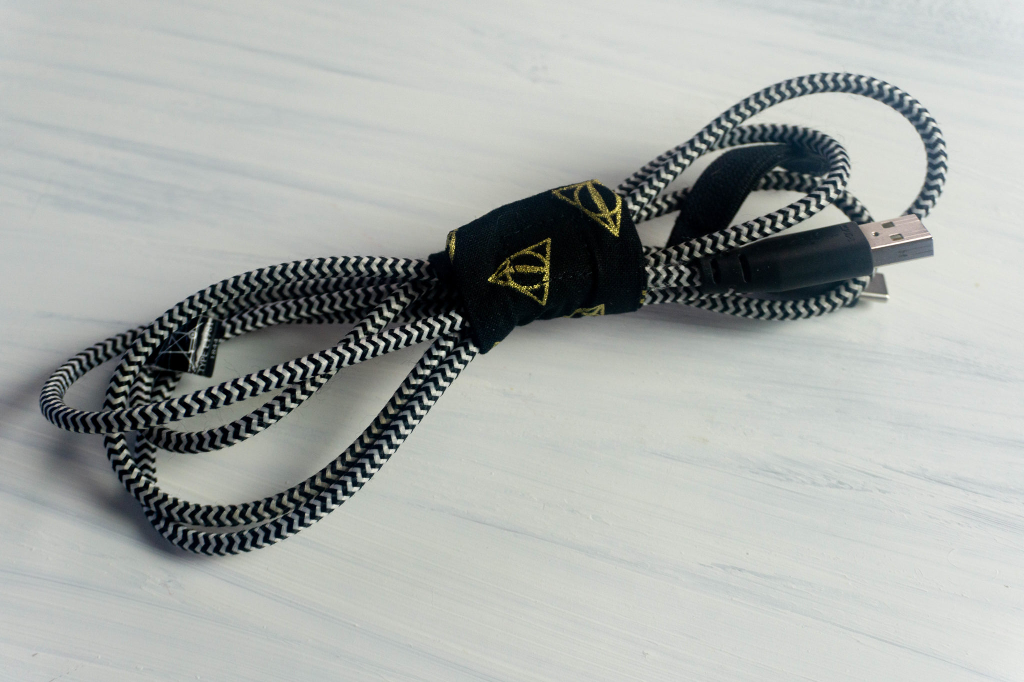 Make your own fabric cord cover thegingerbreadhouse.co.uk