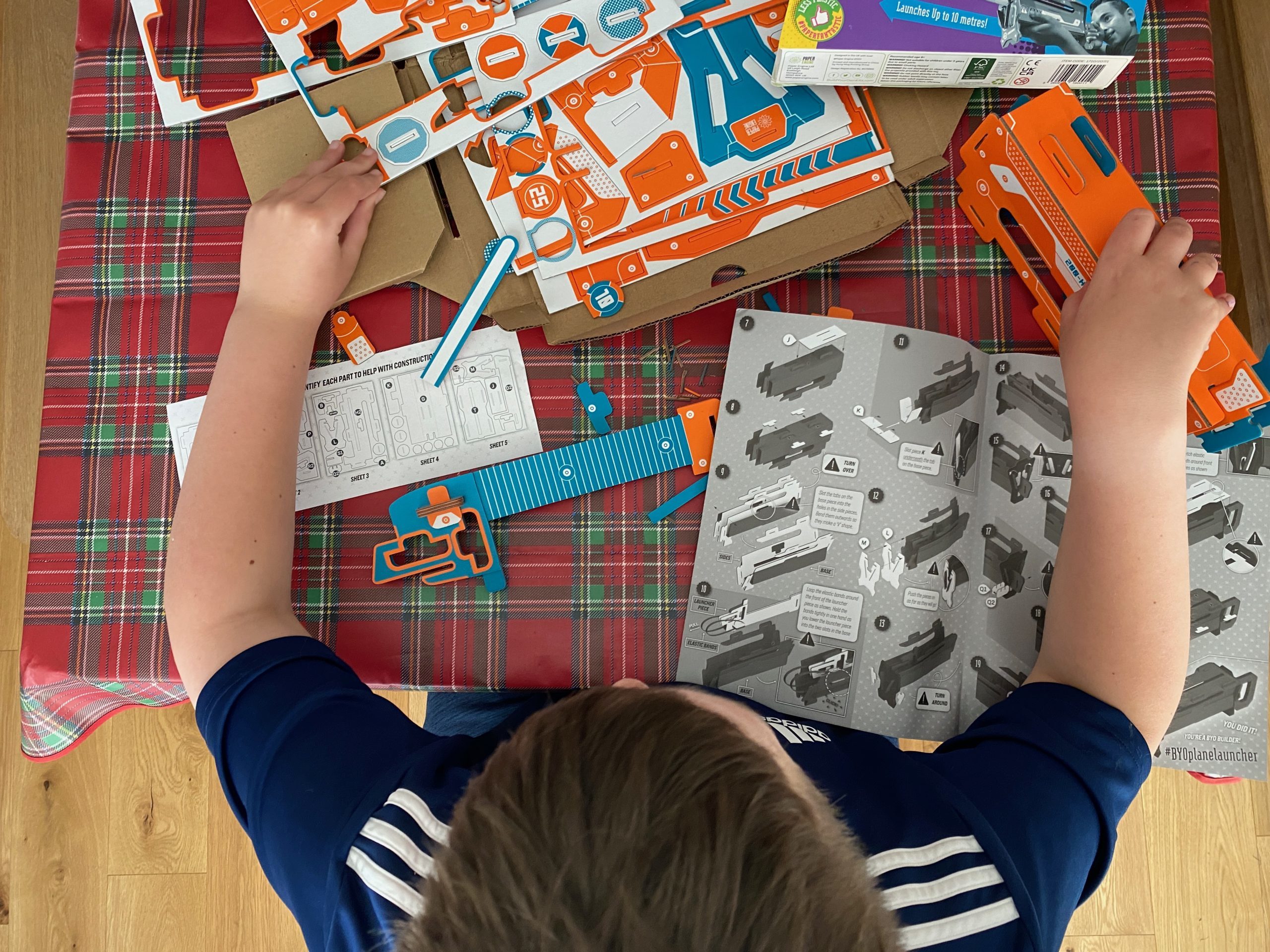 STEM fun with the Build Your Own Plane Launcher Kit