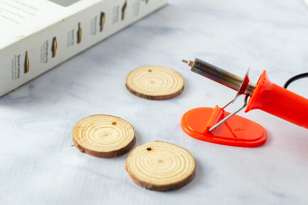 Father’s Day wood burning craft