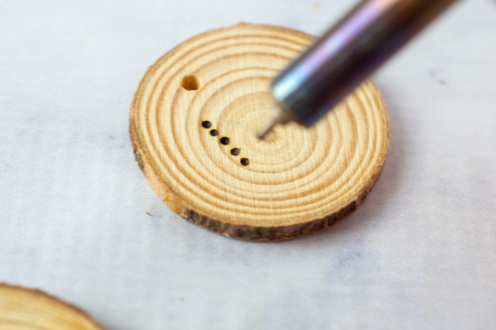 Father’s Day wood burning craft