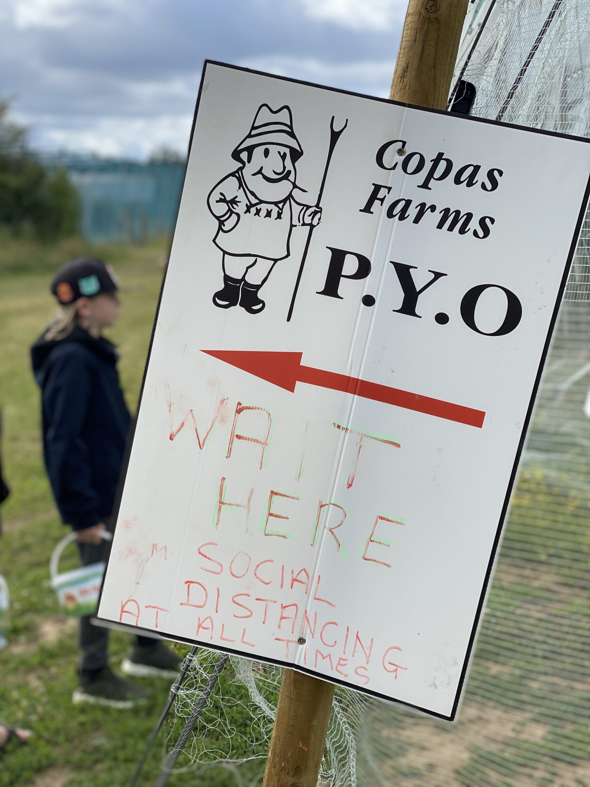 social distancing at Copas