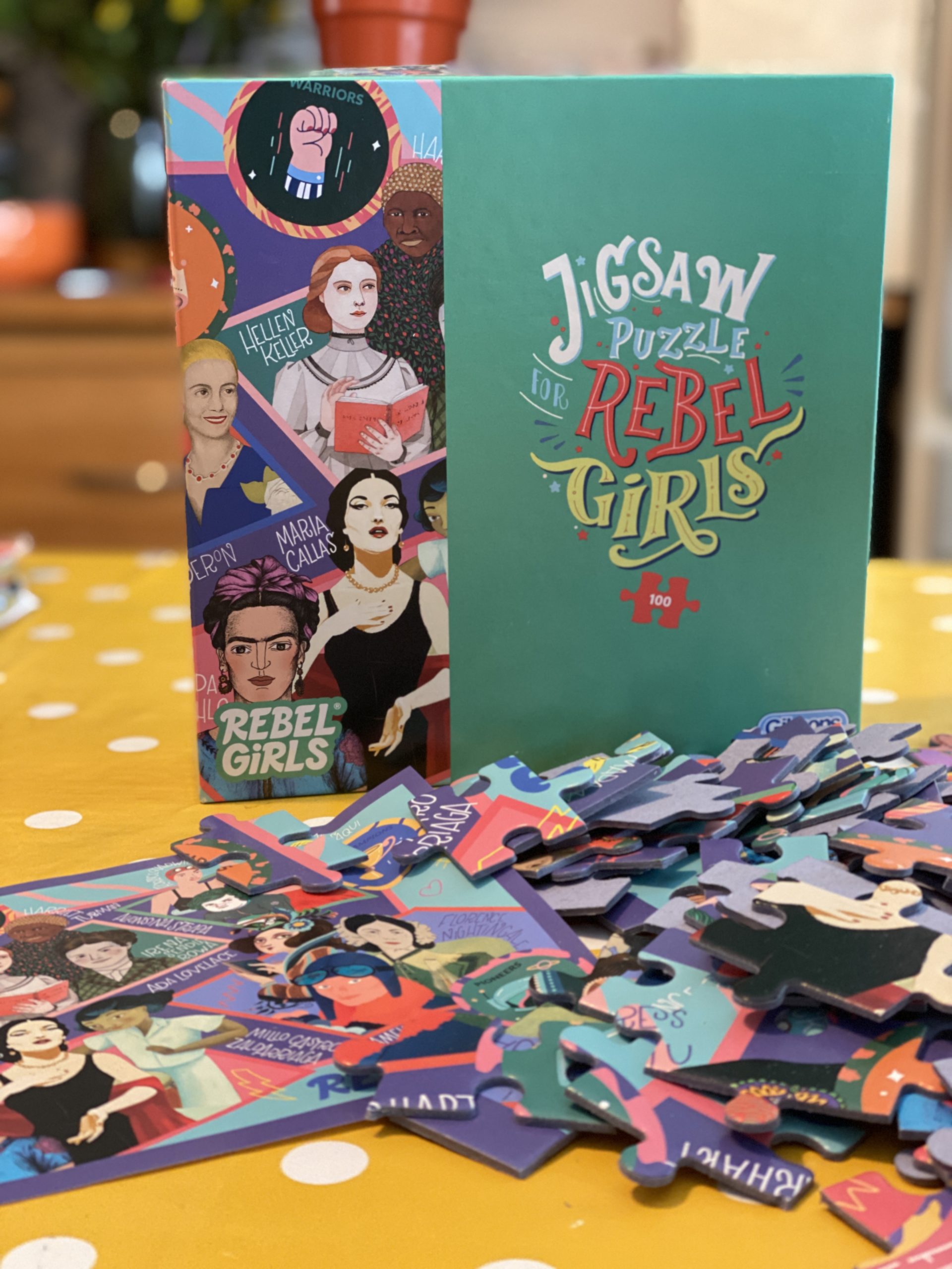 Win a jigsaw puzzle for Rebel Girls