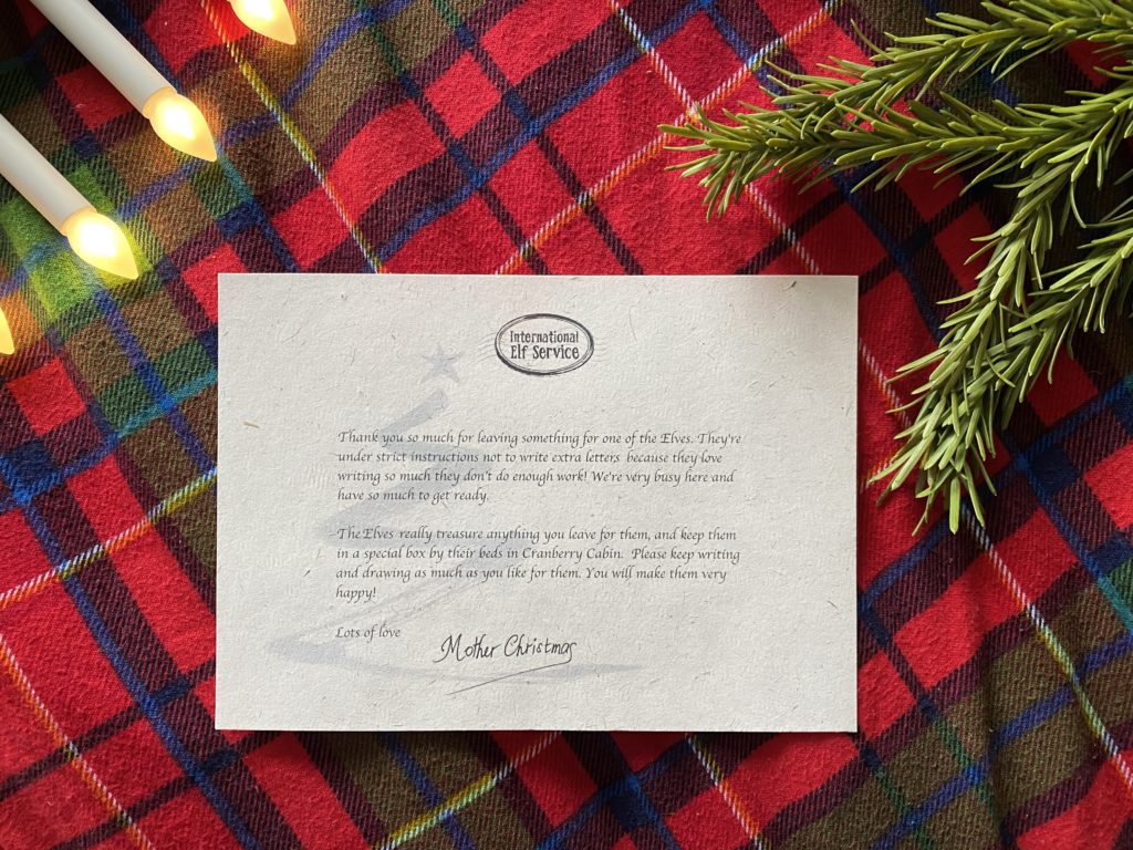 personalised letters from the North Pole