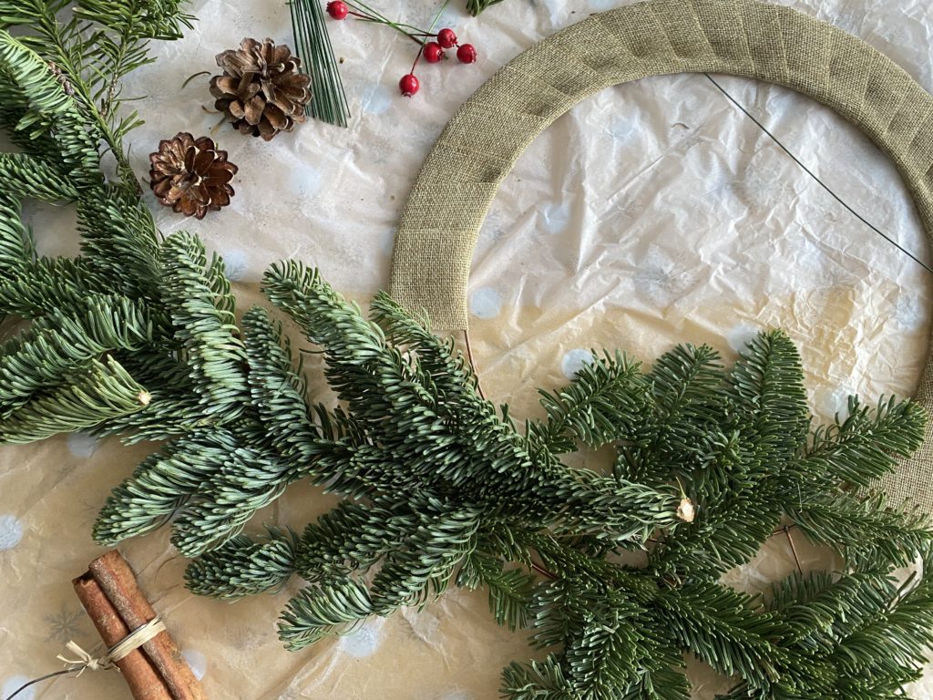 Christmas Wreath Kit from I Do Handmade