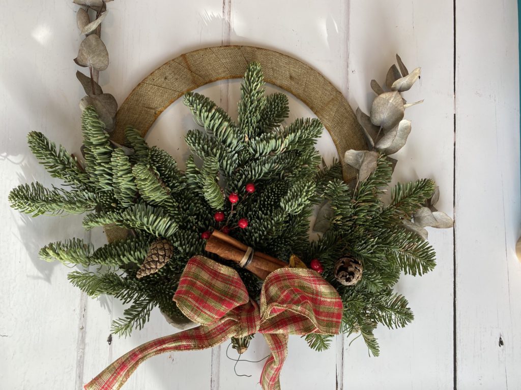 Christmas Wreath Kit from I Do Handmade