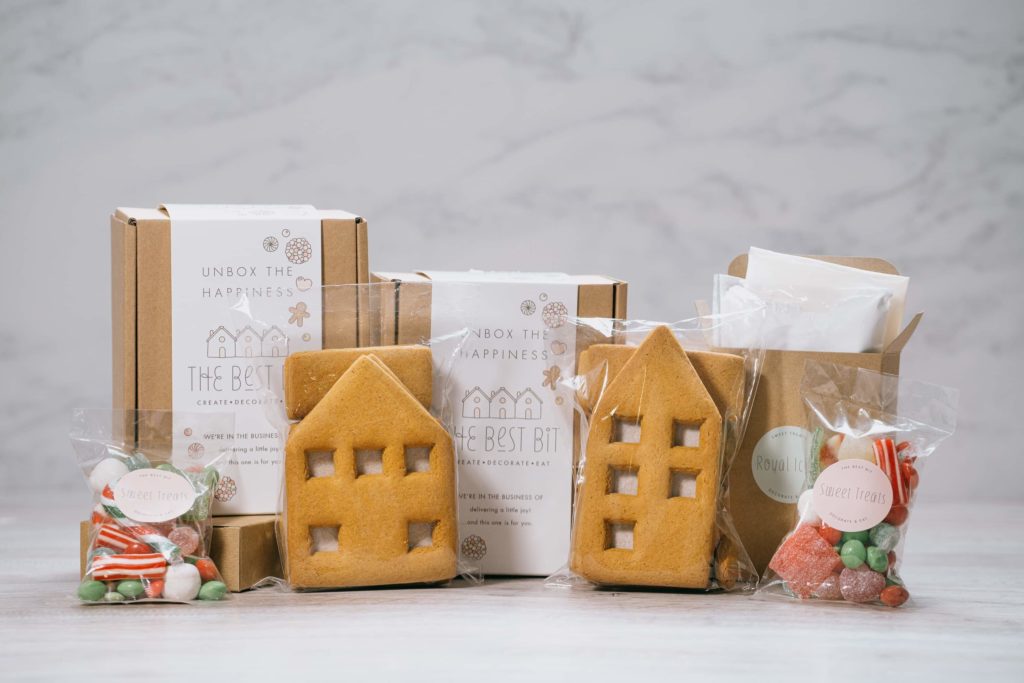 Win a gingerbread Town House and Cottage from The Best Bit 