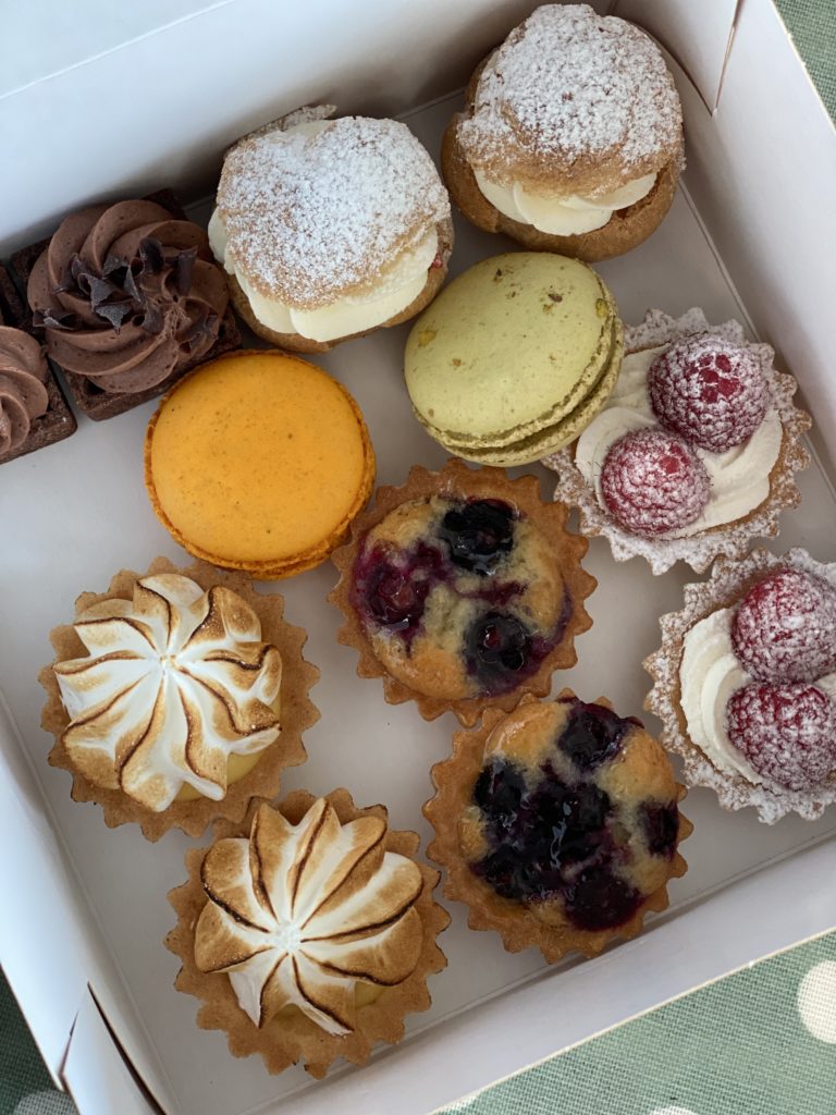 afternoon tea from Patisserie Brione