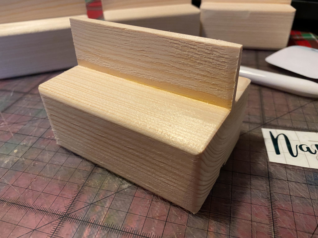 How to Make Wood Blocks with a Cricut