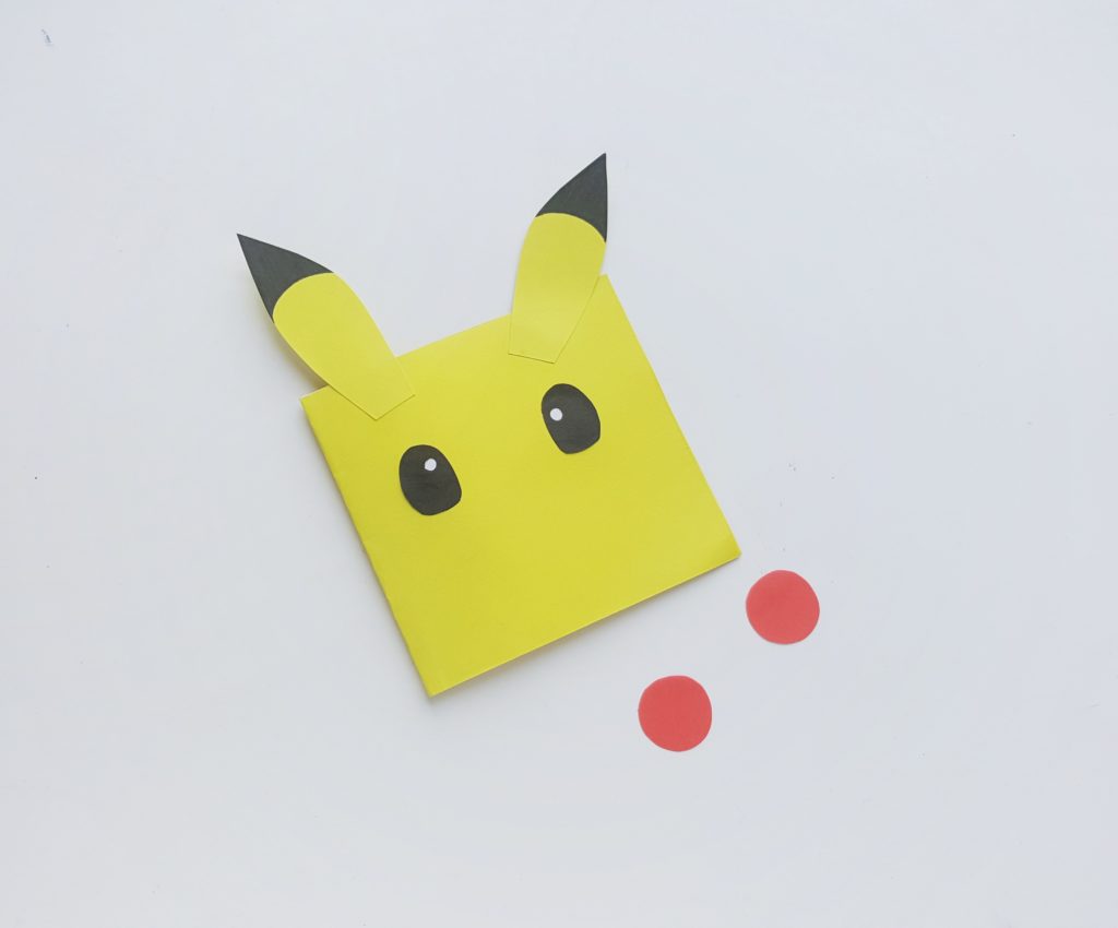 easy Pokemon paper craft for kids