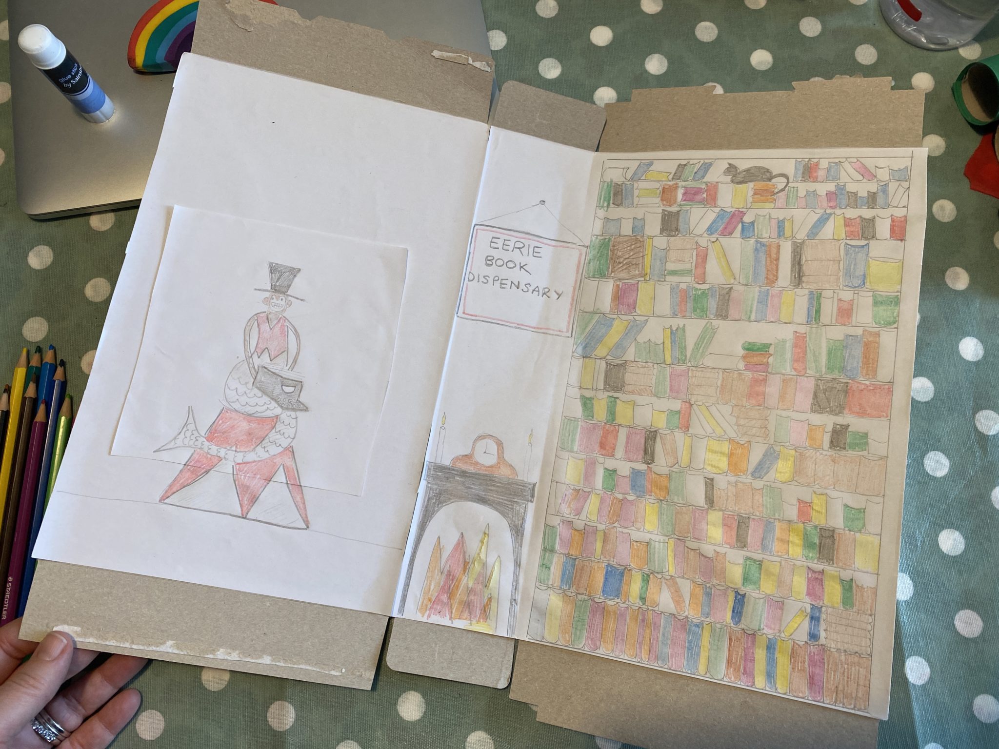 How to make a Book Nook thegingerbreadhouse.co.uk