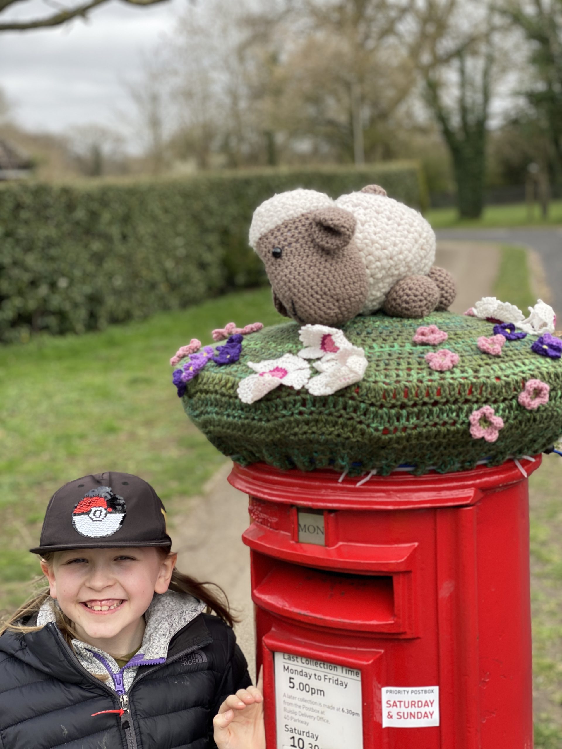 Ruislip Easter post box topper