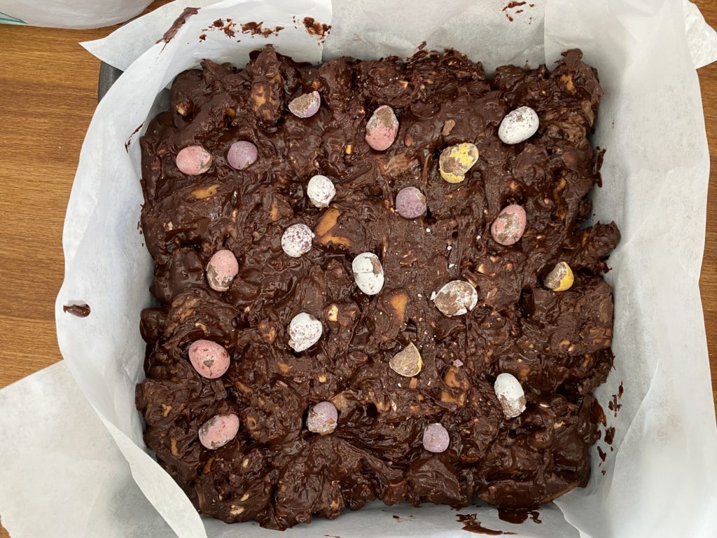 Easter tiffin recipe