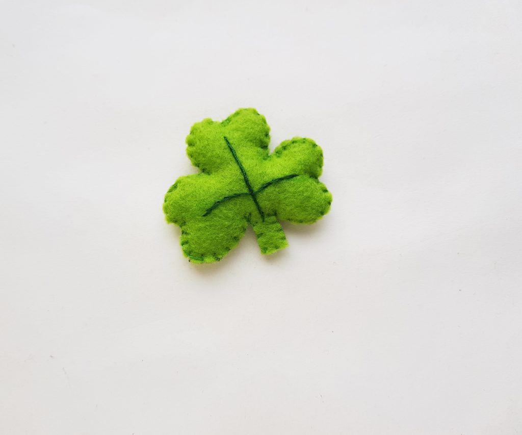 St Patricks Day sewing project for kids