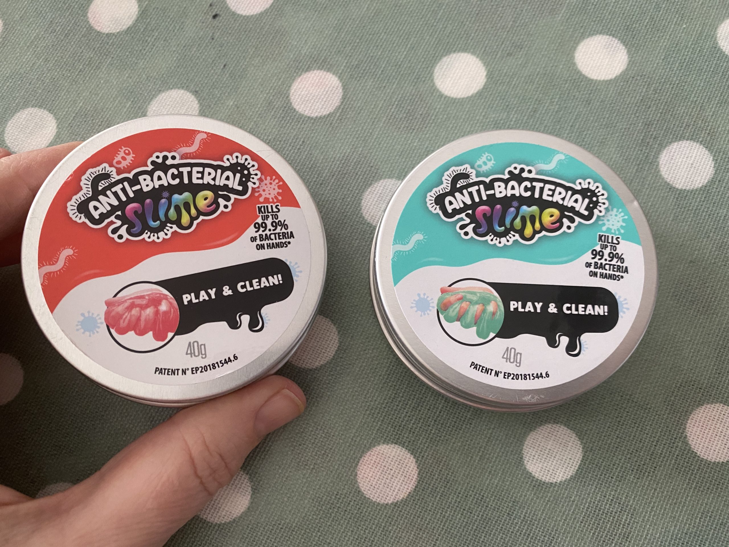 Anti-Bacterial Slime Pots from Canal Toys