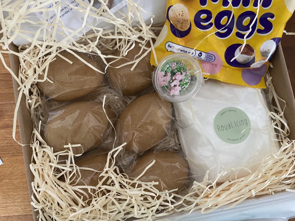 Gingerbread easter eggs