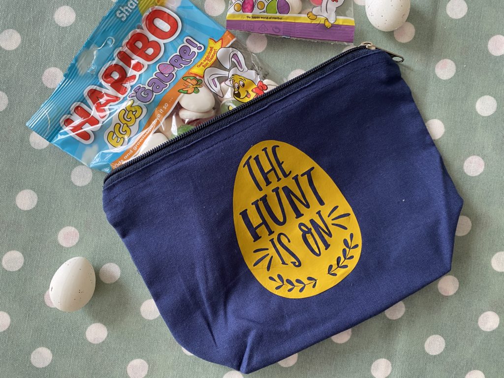 Cricut made Easter treat bags