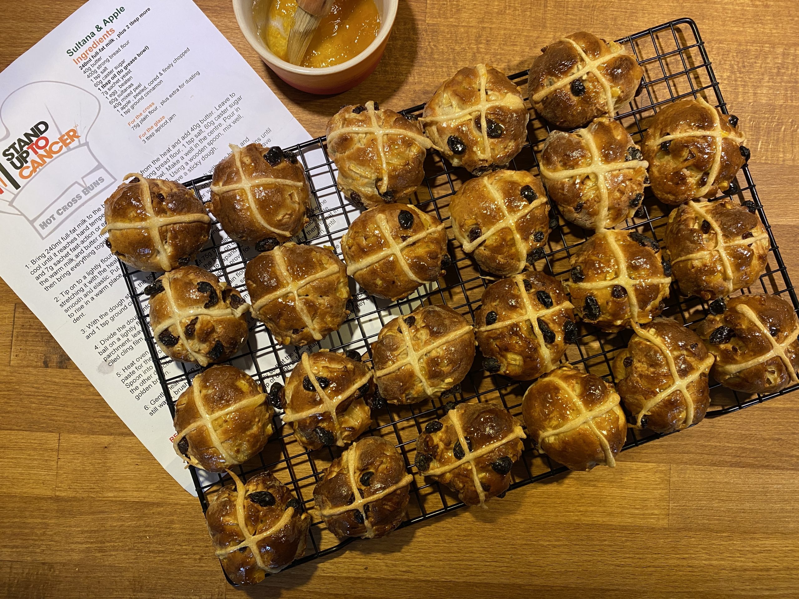 hot cross buns