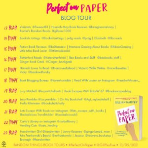 PERFECT ON PAPER blog tour