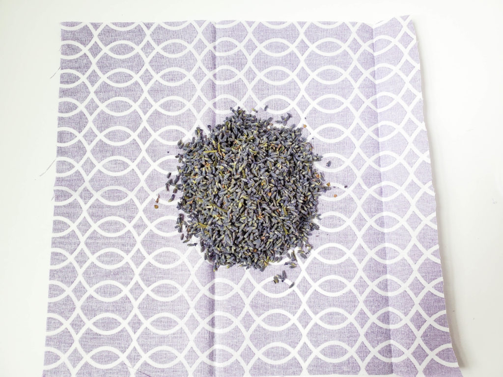 easy no sew lavender bag