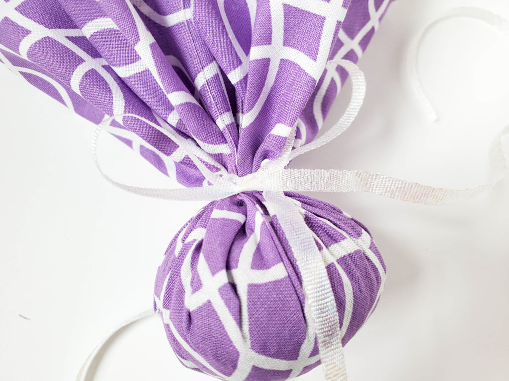 Easy no sew lavender bags