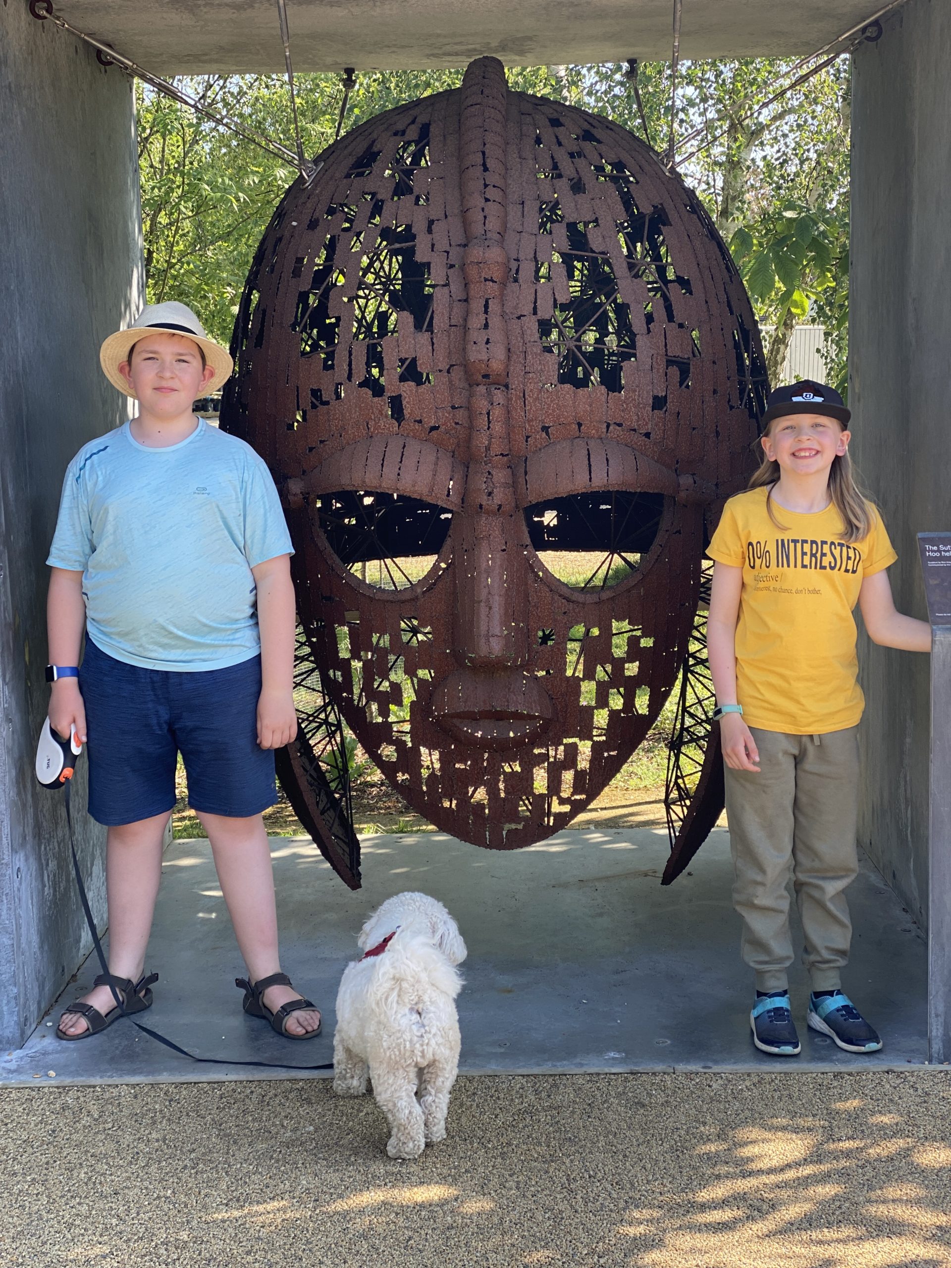 a trip to Sutton Hoo