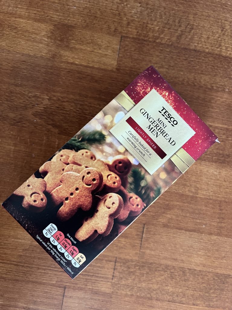 Tesco Gingerbread biscuits