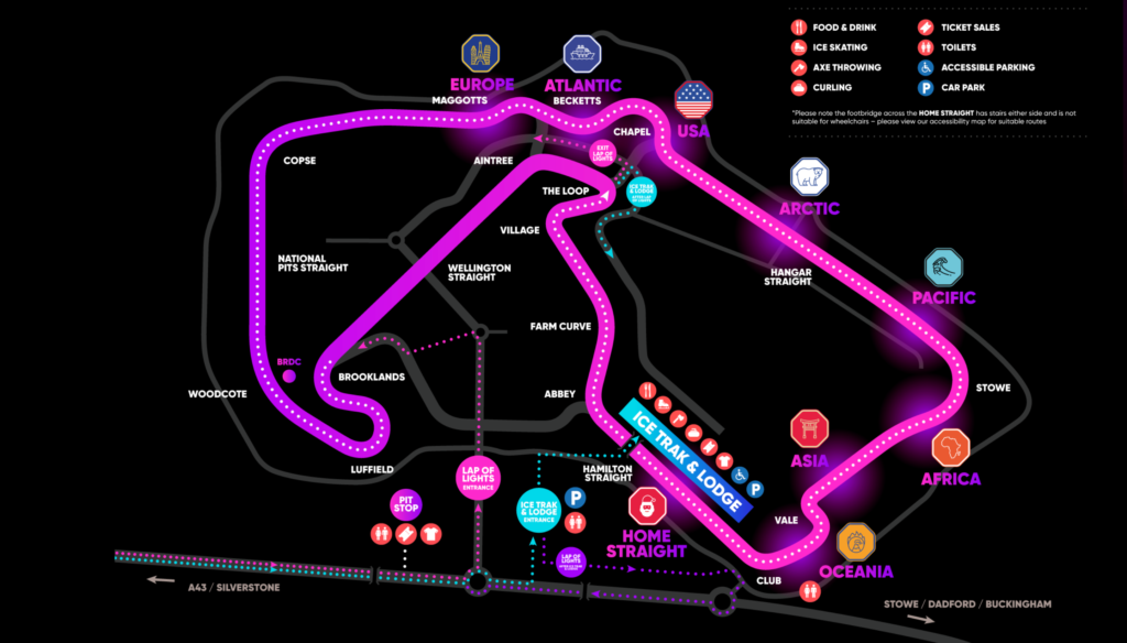 Lap of Lights track at Silverstone