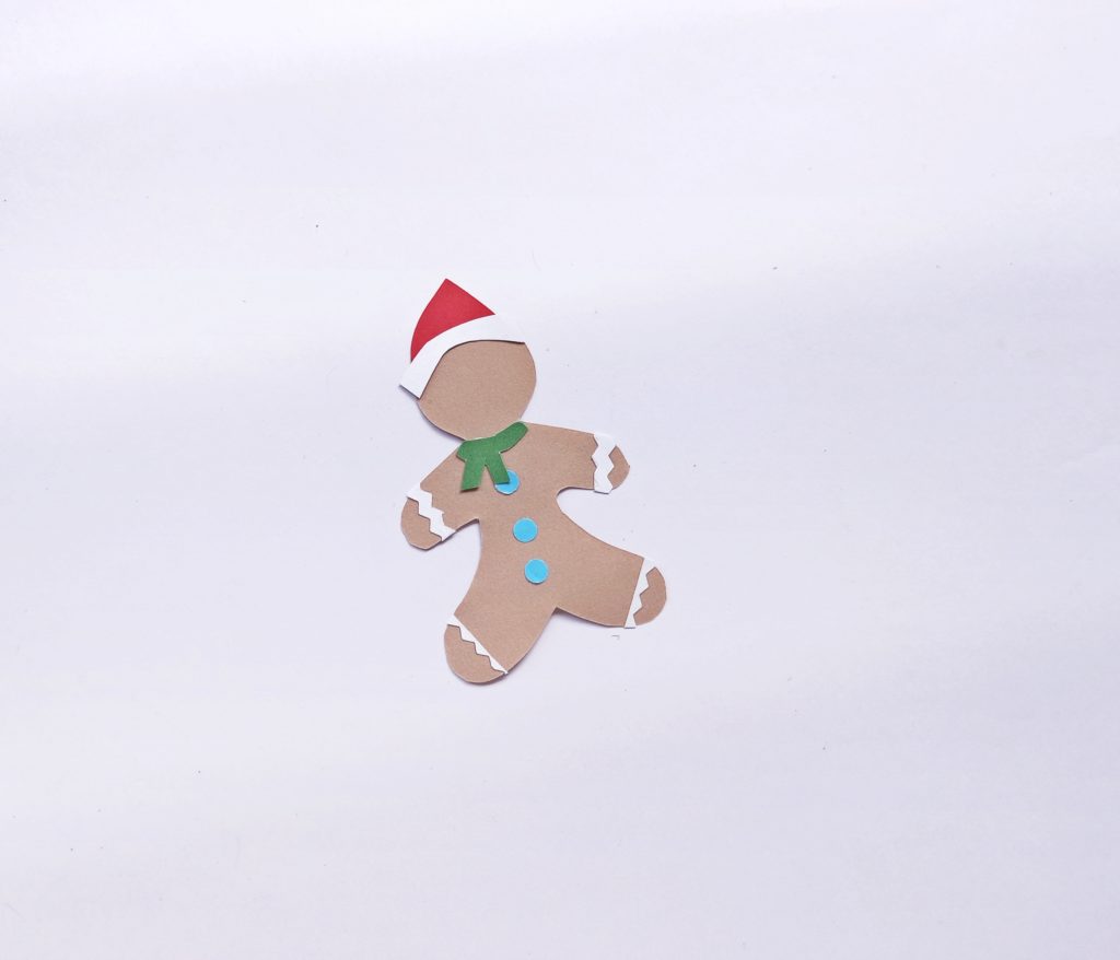 easy gingerbread man craft for kids