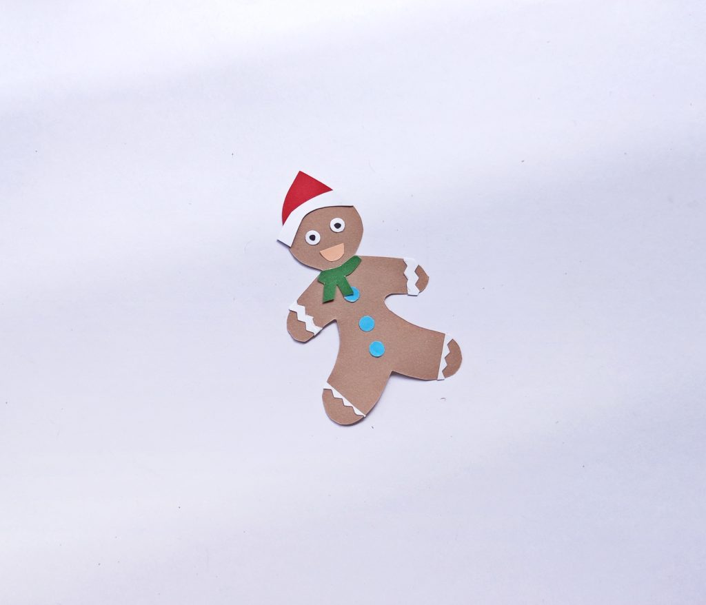 easy gingerbread man craft for kids