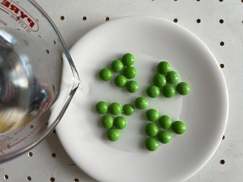 St Patrick’s Day skittle experiment