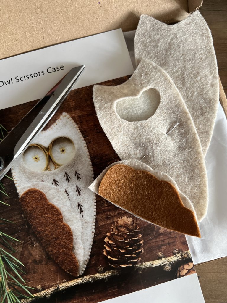 owl scissor case