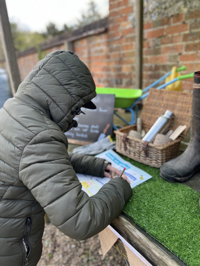 Easter nature tail at Hughenden