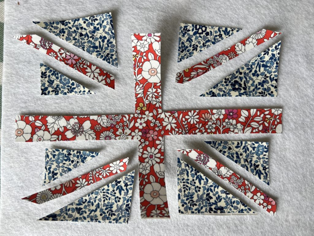 DIY Union Jack Liberty flag