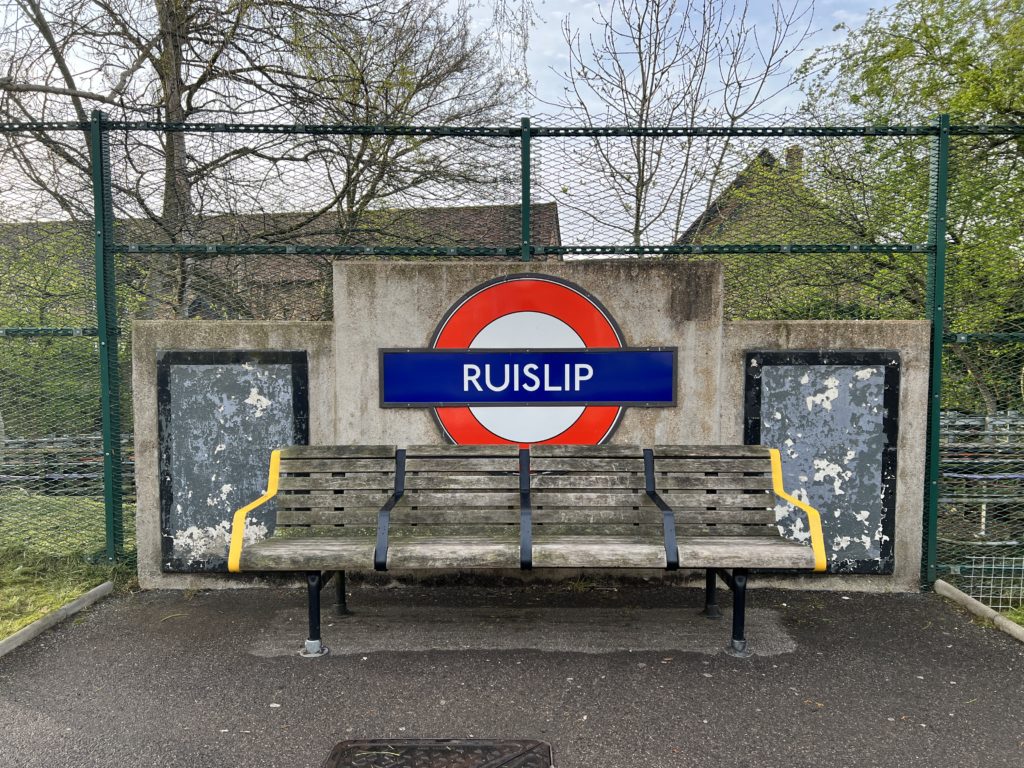 bench on the underground