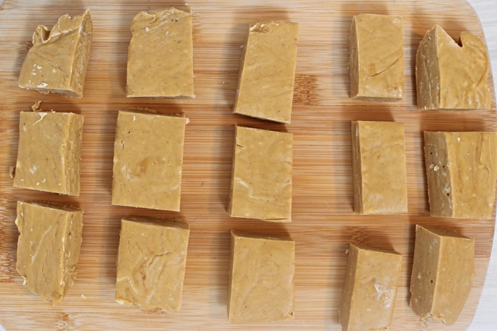 home made gingerbread fudge