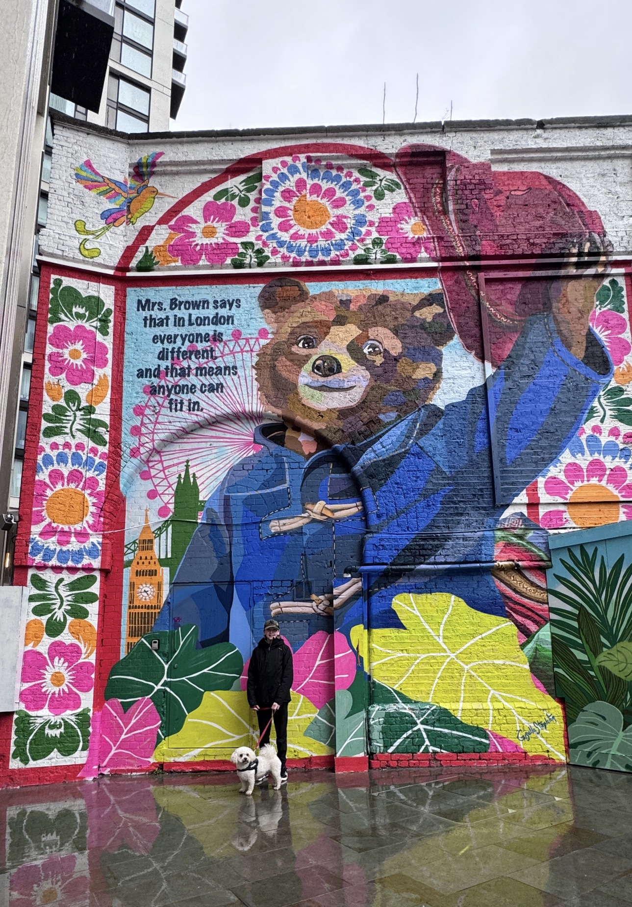Paddington mural in London