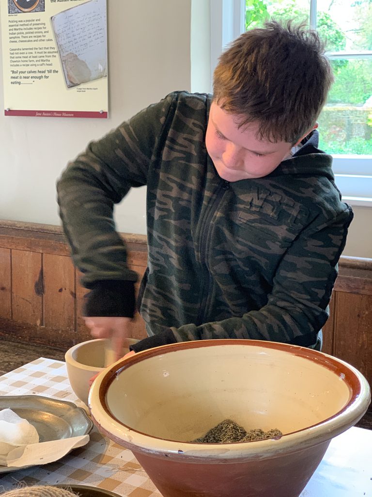 Exploring Jane Austen's House in Chawton