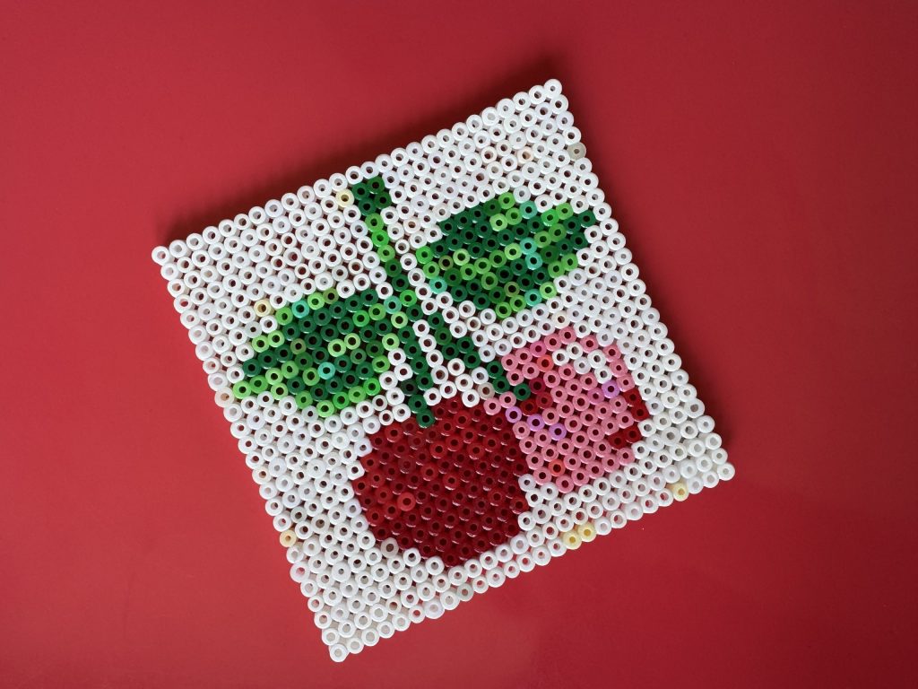 hama bead cherries