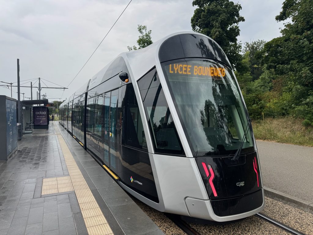 trams are free in Luxembourg