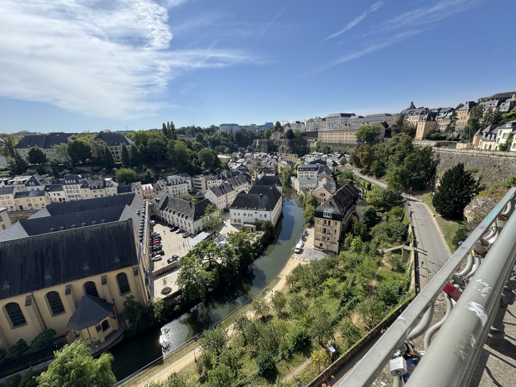 view from La Chemin de la Corniche in August 