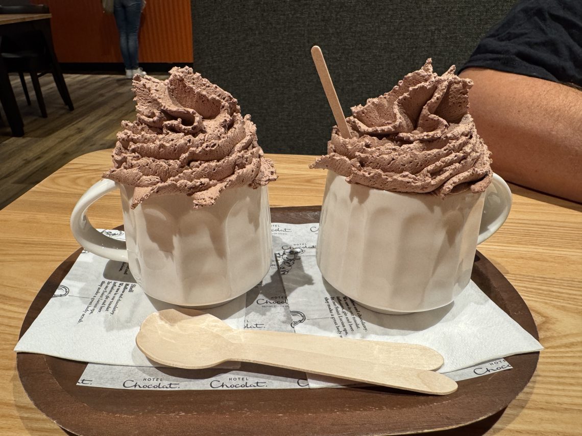 Hotel Chocolat cocoa bar cafe