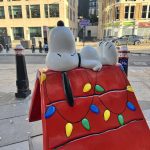 Snoopy in the City sculpture trail Snoopy in the City sculpture trail