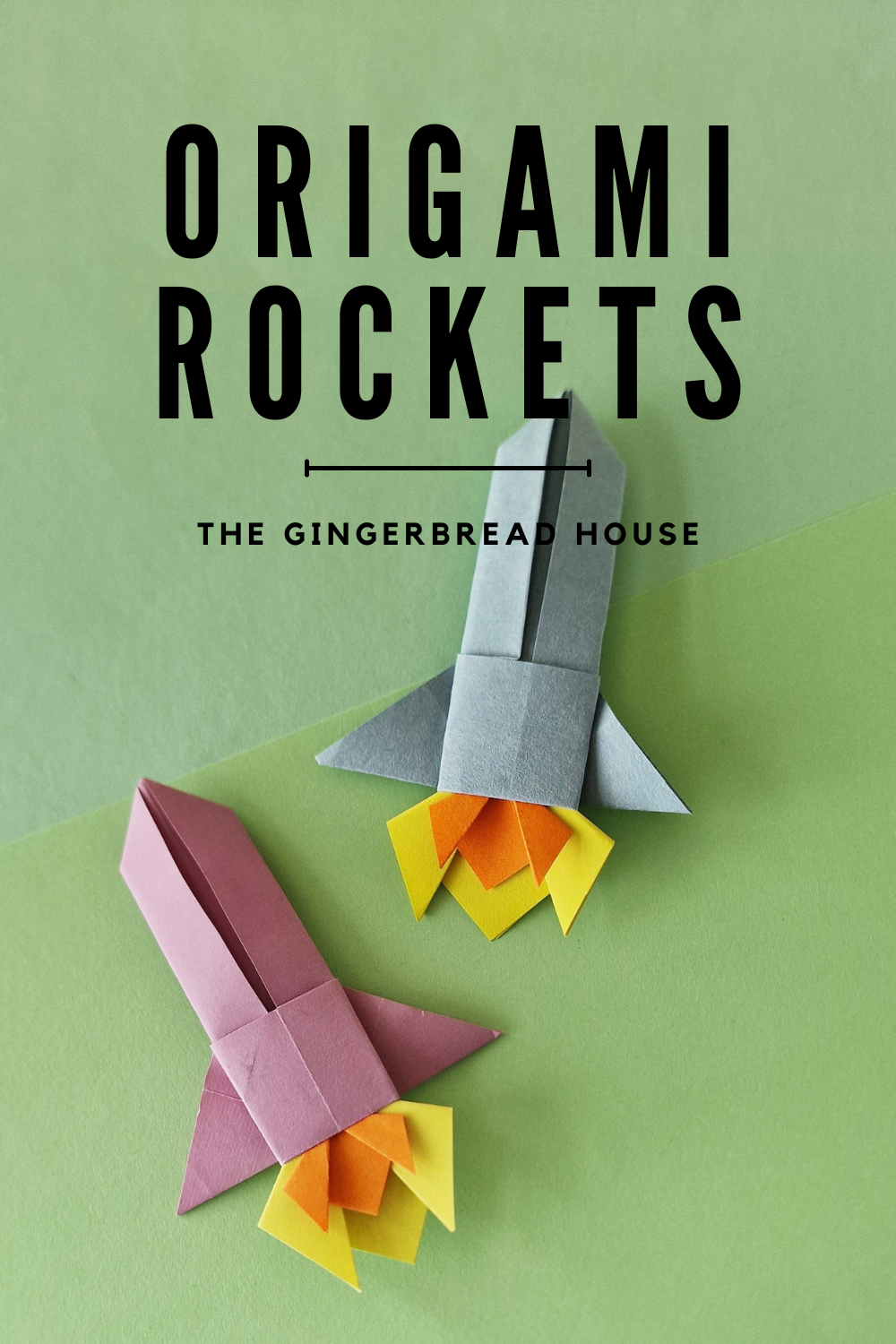 paper origami rockets
