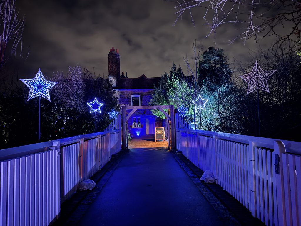 Headstone Manor Museum Christmas Light Trail