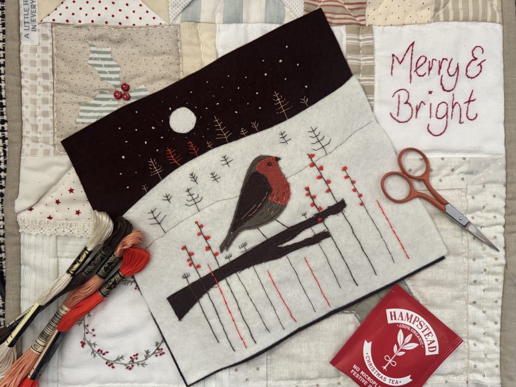 winter craftpod embroidery