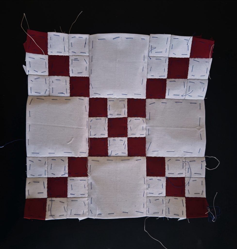 The Irish Chain Mini Quilt