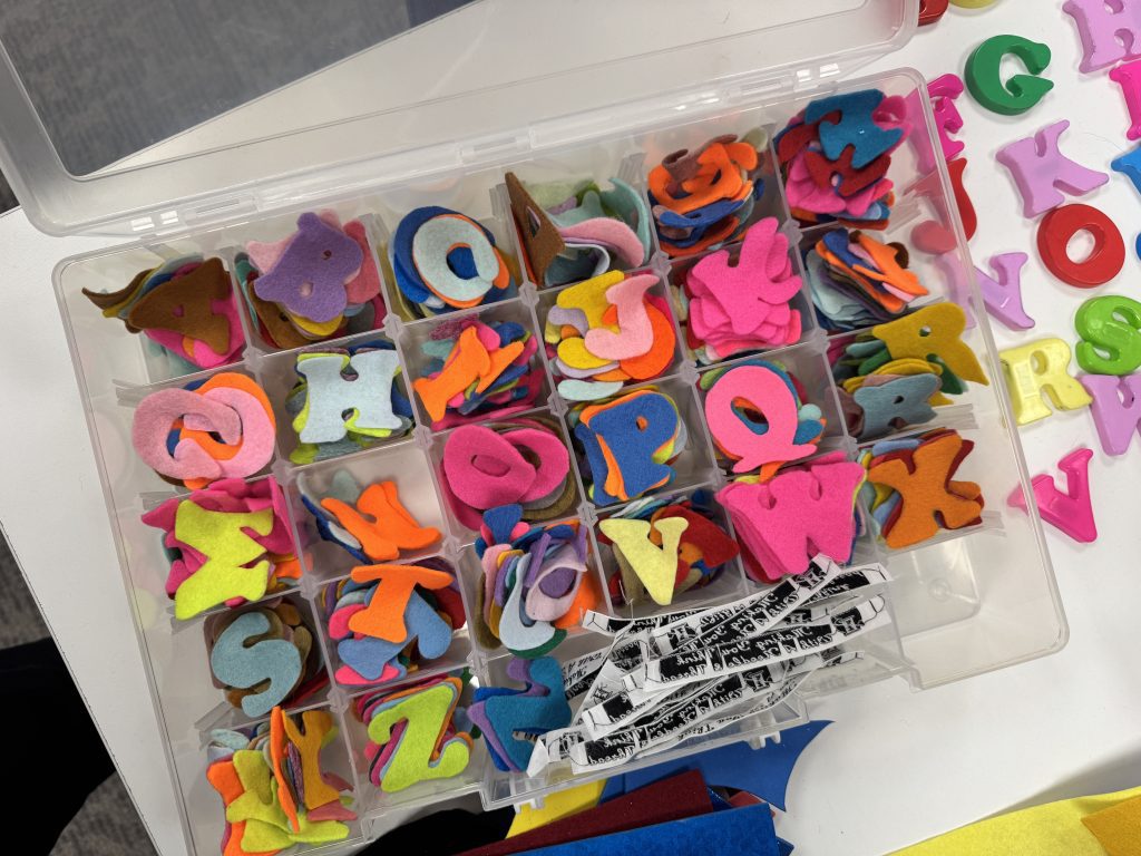 Subverted tea towel workshop