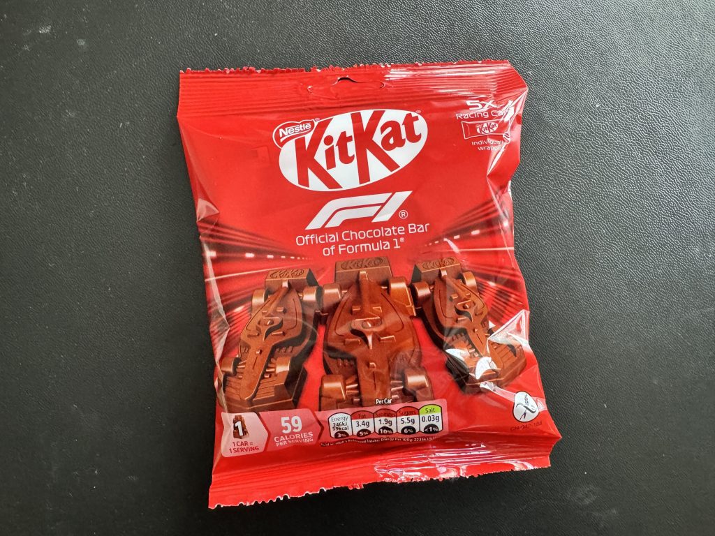 Kit Kat F1 chocolates