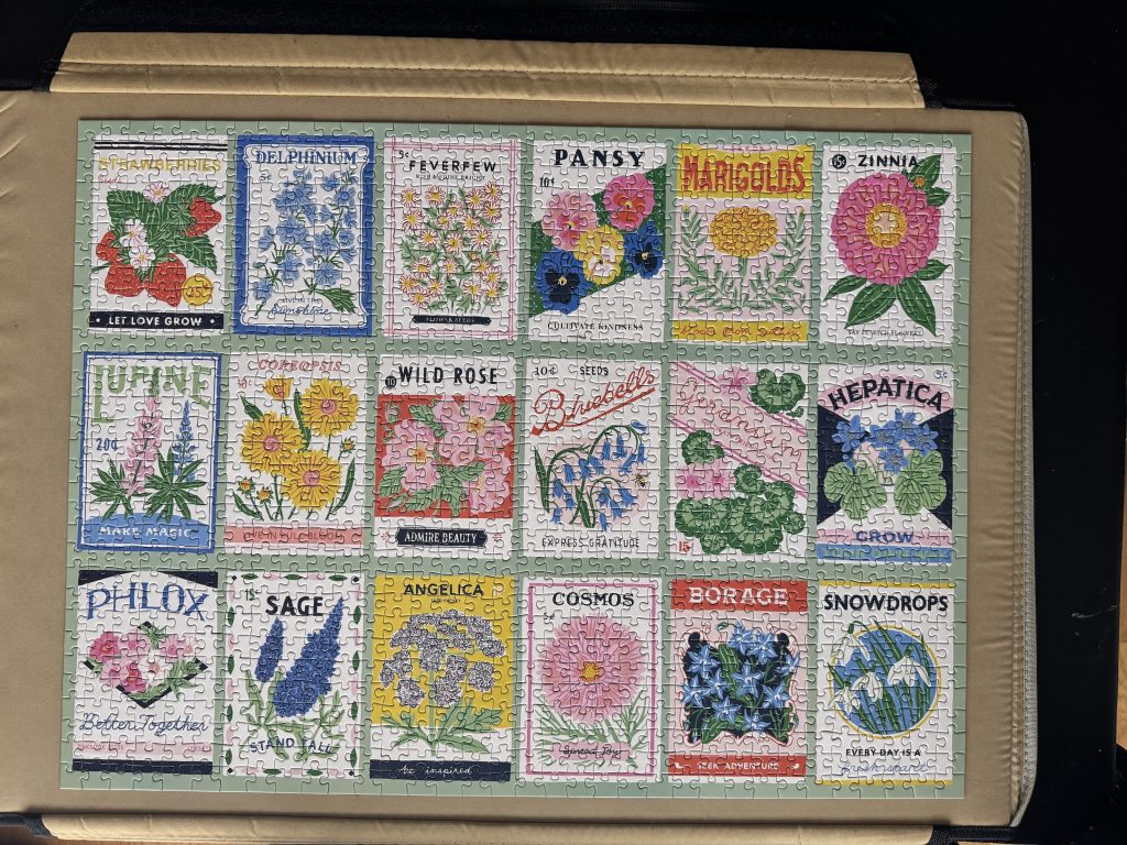 seed packet jigsaw