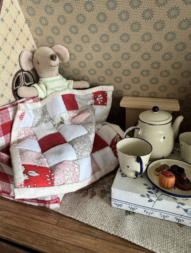 maileg mice miniature quilt